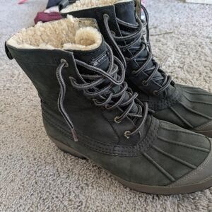 UGG Men's City Butte Weatherproof Boots-Black 9.5